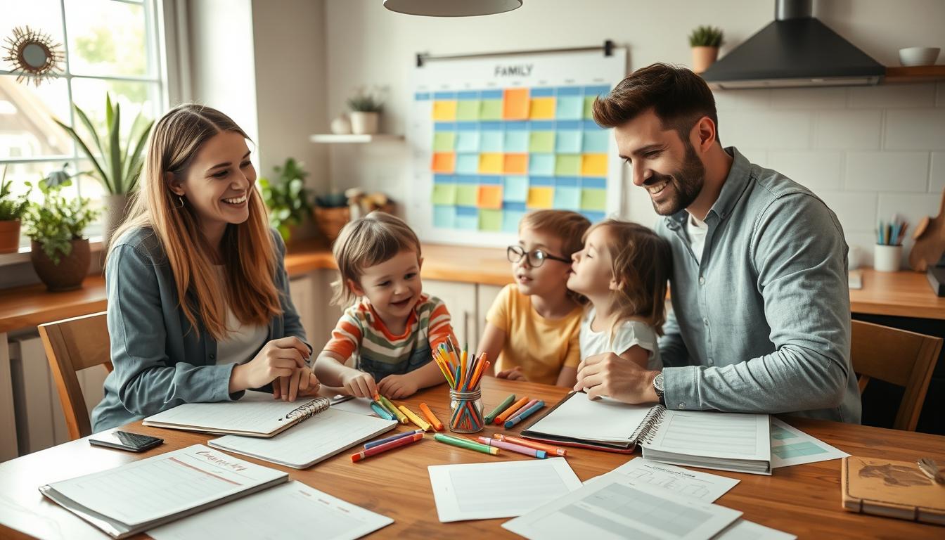 Familienorganisation leicht gemacht – Mit einfachen Routinen entspannter durch die Woche